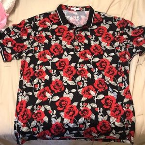 Fashion nova men polo shirt